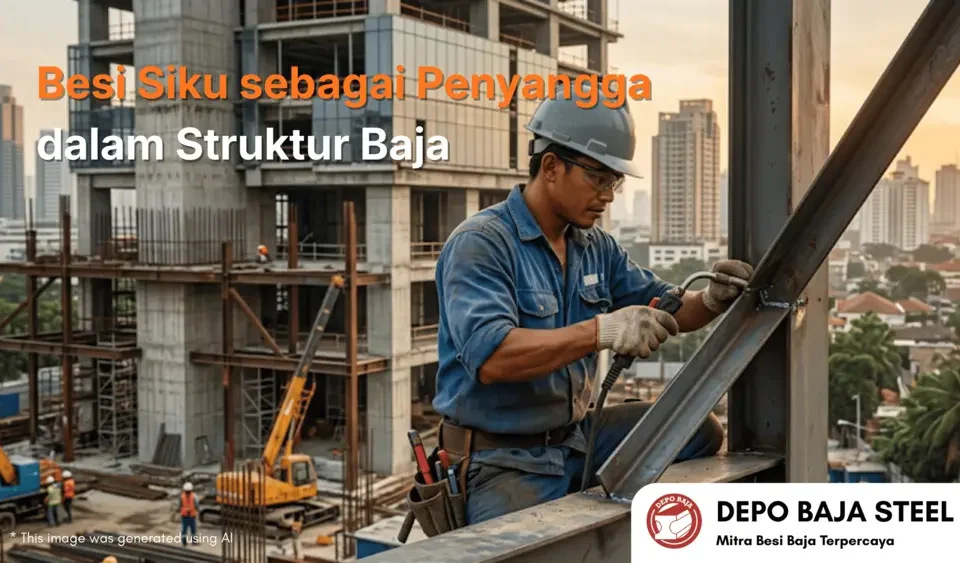 Besi Siku sebagai Penyangga dalam Struktur Baja