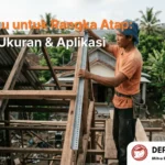 Besi Siku untuk Rangka Atap_ Pilihan Ukuran & Aplikasi