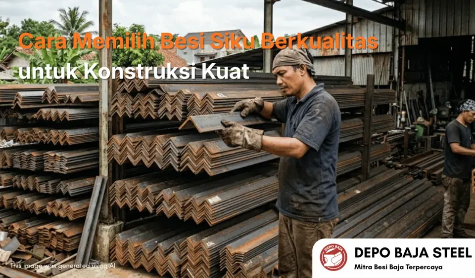 Cara Memilih Besi Siku Berkualitas untuk Konstruksi Kuat