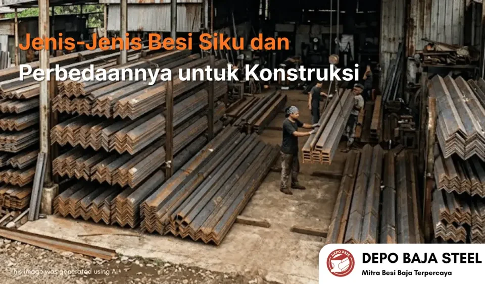 Jenis-Jenis Besi Siku dan Perbedaannya untuk Konstruksi