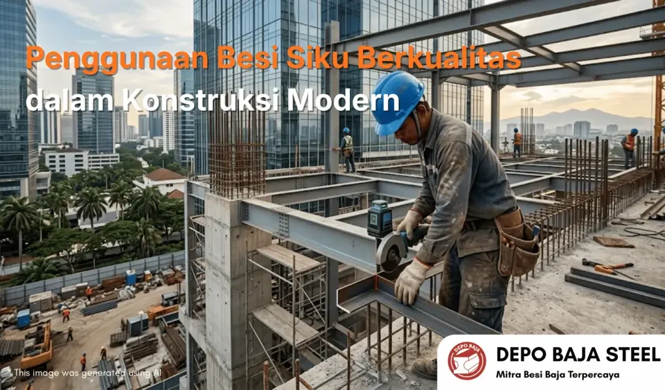 Penggunaan Besi Siku Berkualitas dalam Konstruksi Modern