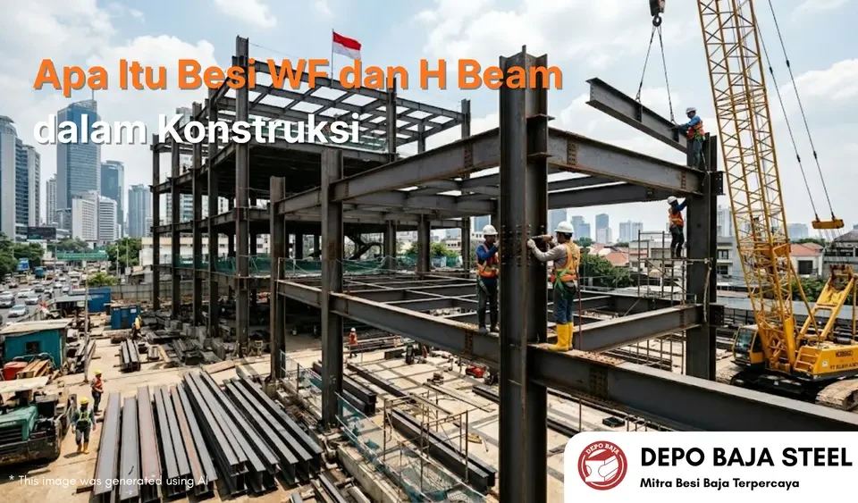 Apa Itu Besi WF dan H Beam dalam Konstruksi