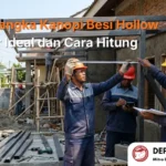 Jarak Rangka Kanopi Besi Hollow Standar Ideal dan Cara Hitung